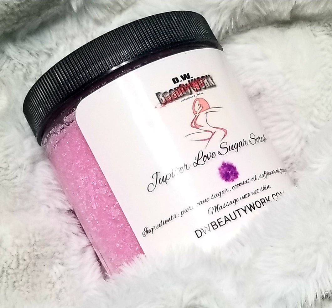 Jupiter Love sugar scrub